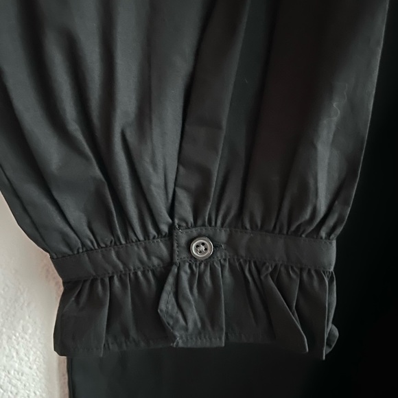 J. Crew Black Ruffle Dress - Picture 6 of 8